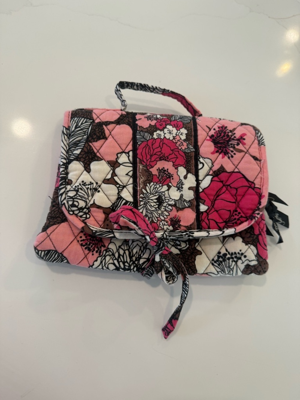 Vera Bradley Cosmetic Toiletry Travel Bag Organizer